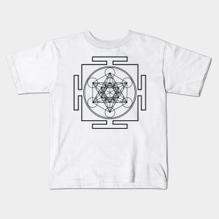 Metatron's Cube Kids T-Shirt
